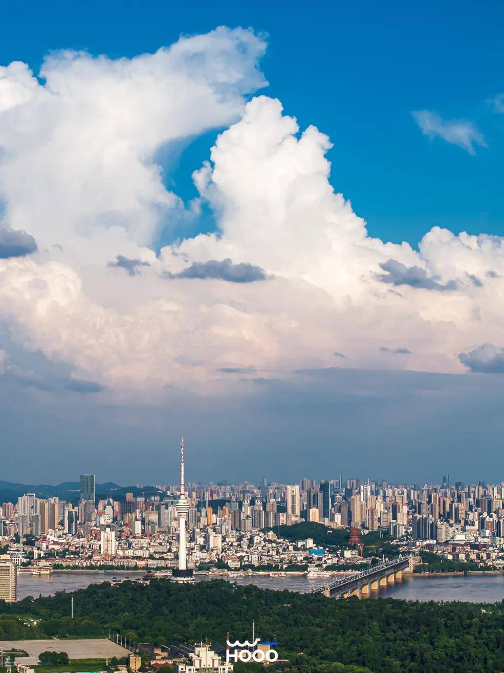 让世界看见"武汉蓝"_wuhooo_天空_湖北