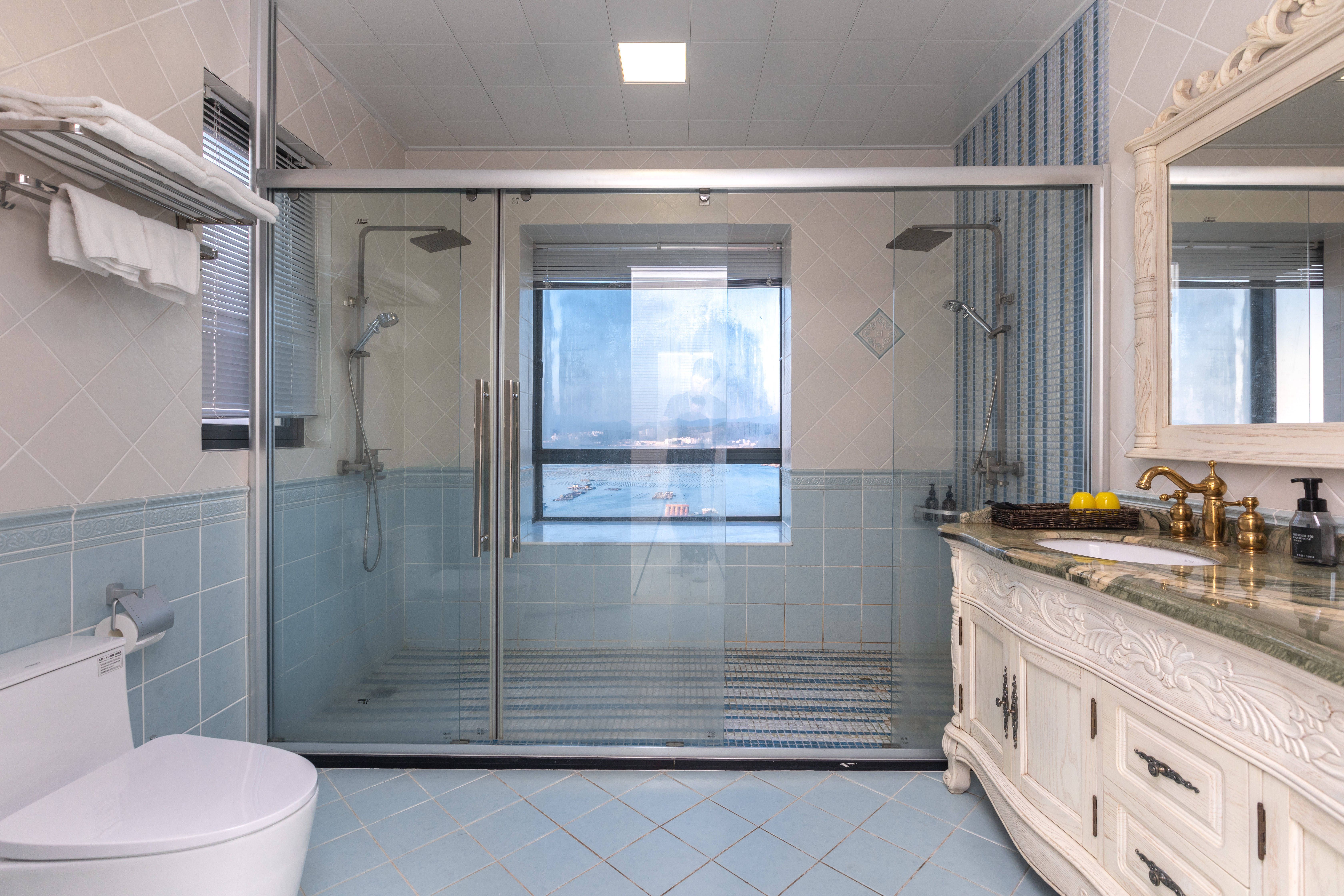 南澳海贝湾·世纪海景别墅31b-澜居(6房9床)_烧烤_卫生间_大床