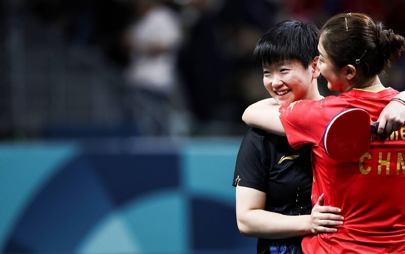 陈梦巧妙安抚孙颖莎:小魔王笑容洋溢,大方送上祝福