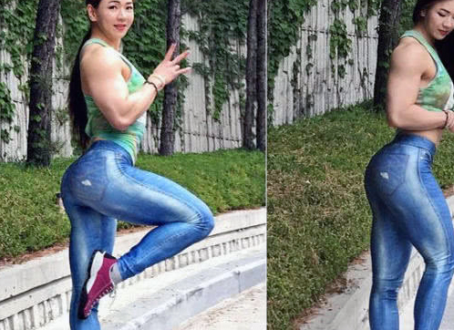 女子坚持健身6年,练出发达的肌肉,身材强壮却很有魅力!
