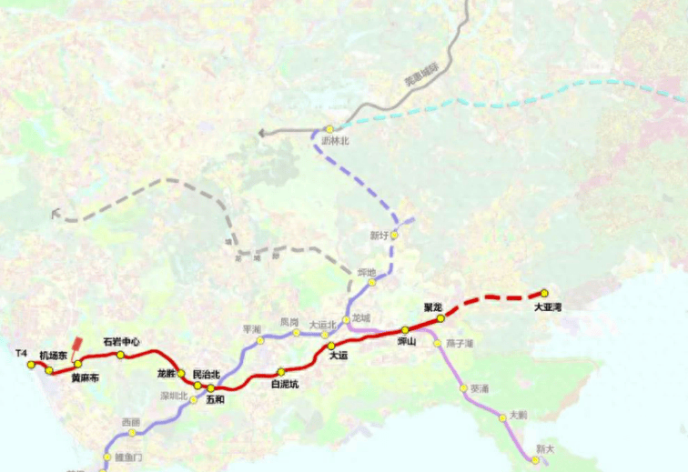 深大城际铁路的无奈:现只有深圳段,却只字不提惠州段