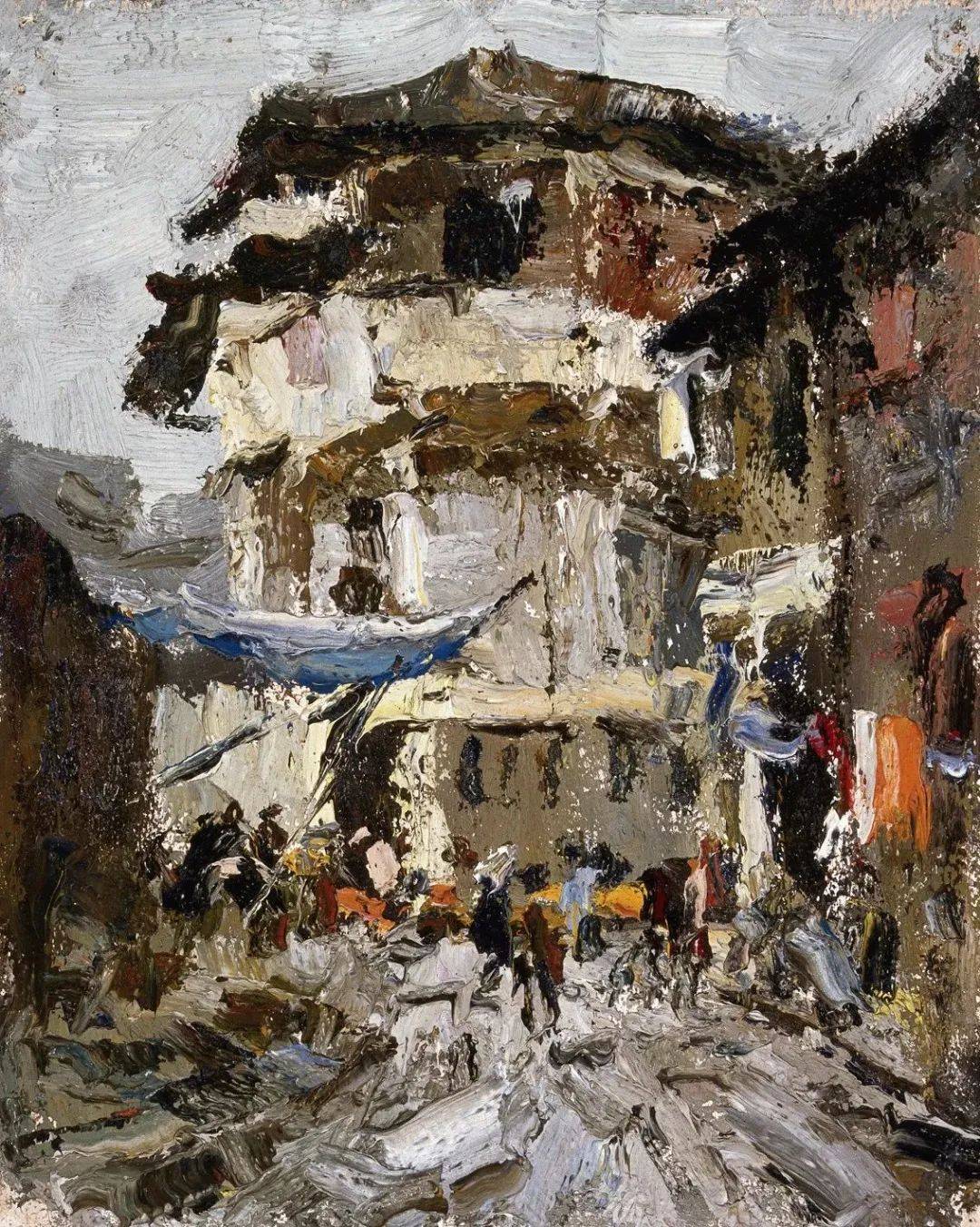 杜泳樵油画作品欣赏