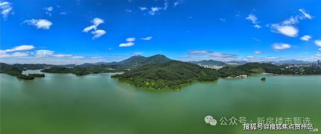 直面深圳最高峰梧桐山,淘金山,围岭山簇拥,下楼即达东湖公园,咫尺翠湖