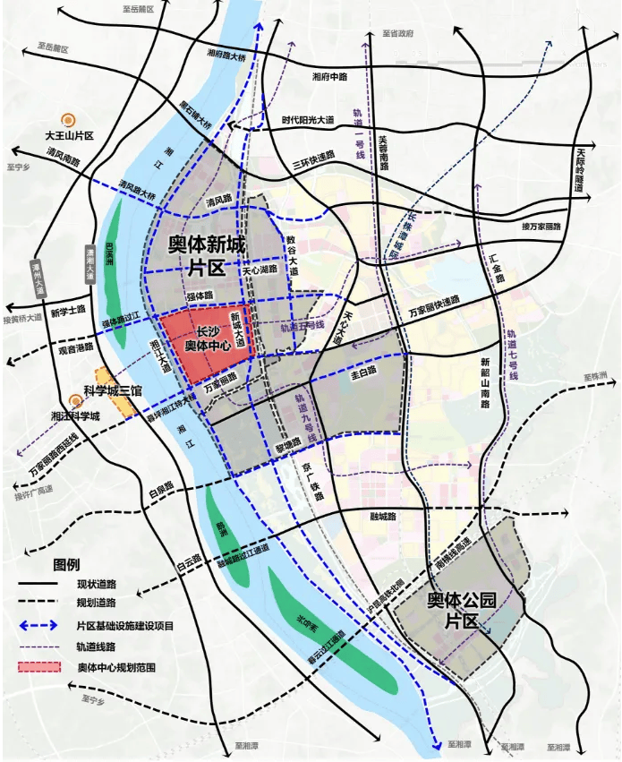 长沙地铁规划图 2030年图片