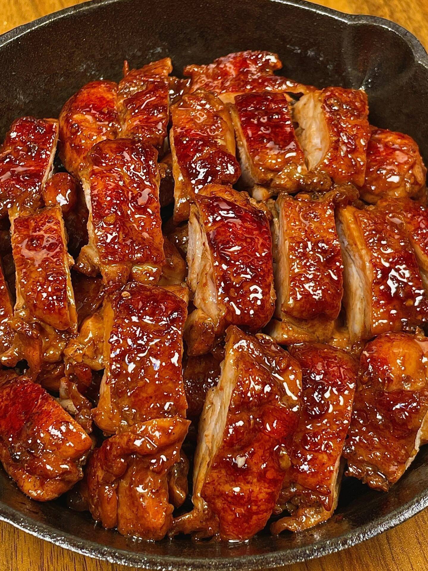 每天都不知道吃啥,要不试试这个—照烧鸡腿,真的很美味!