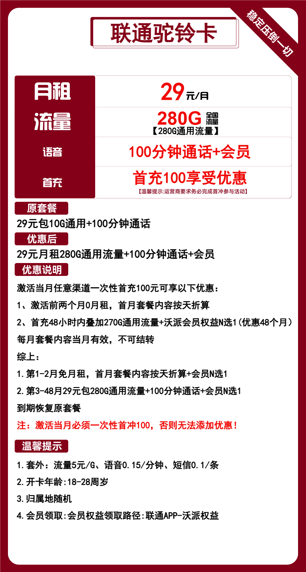 024年8月最新联通流量卡推荐：选择适合自己流量卡注意事项！"