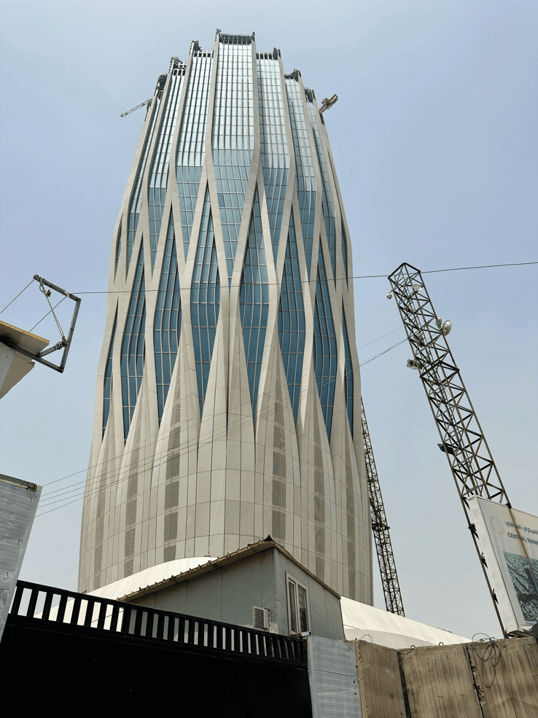 扎哈事务所设计伊拉克中央银行进展照片发布_zaha_hadid_建筑