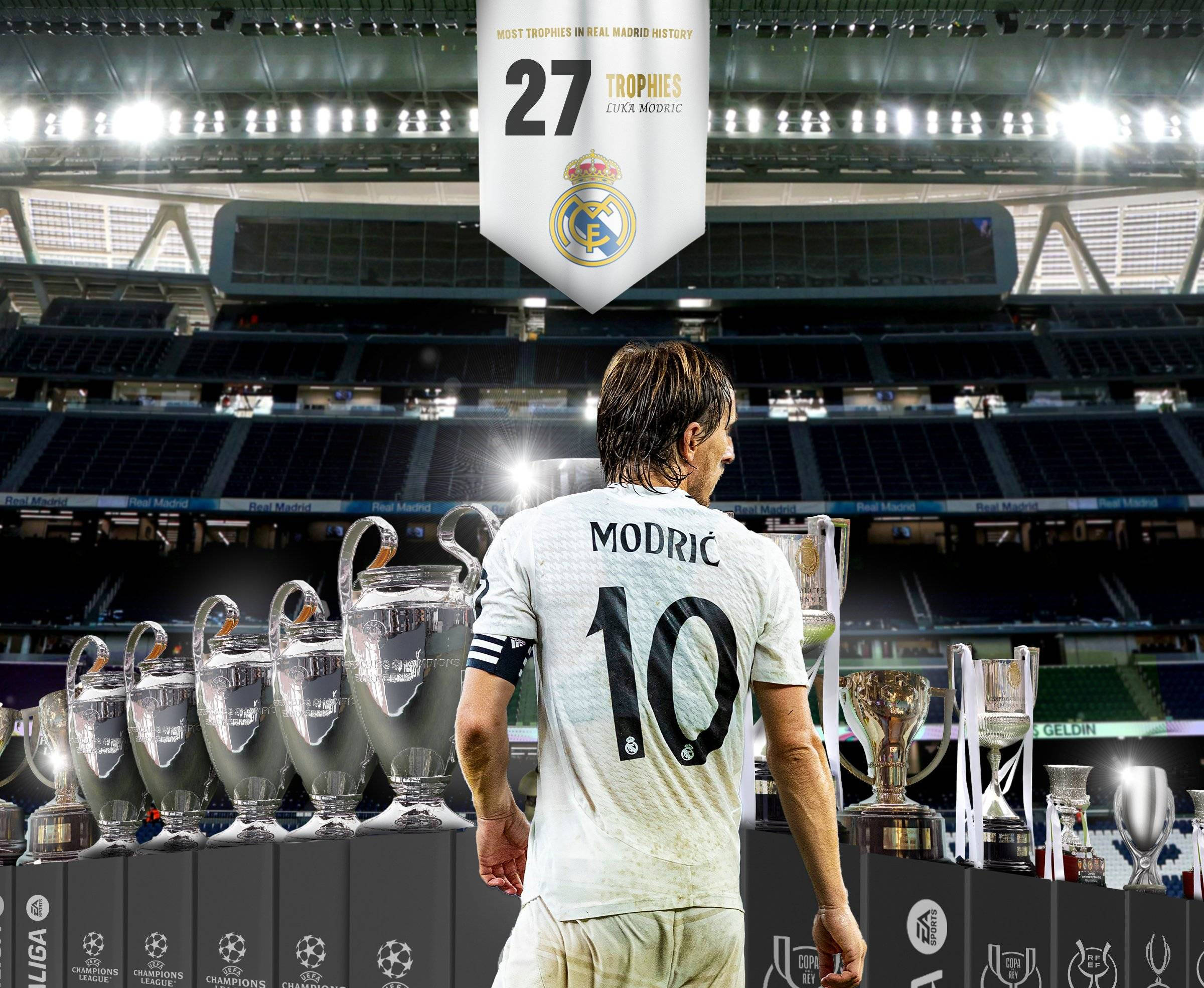 皇马之王!39岁巨星再创新纪录,每年至少两冠,c罗羡慕了