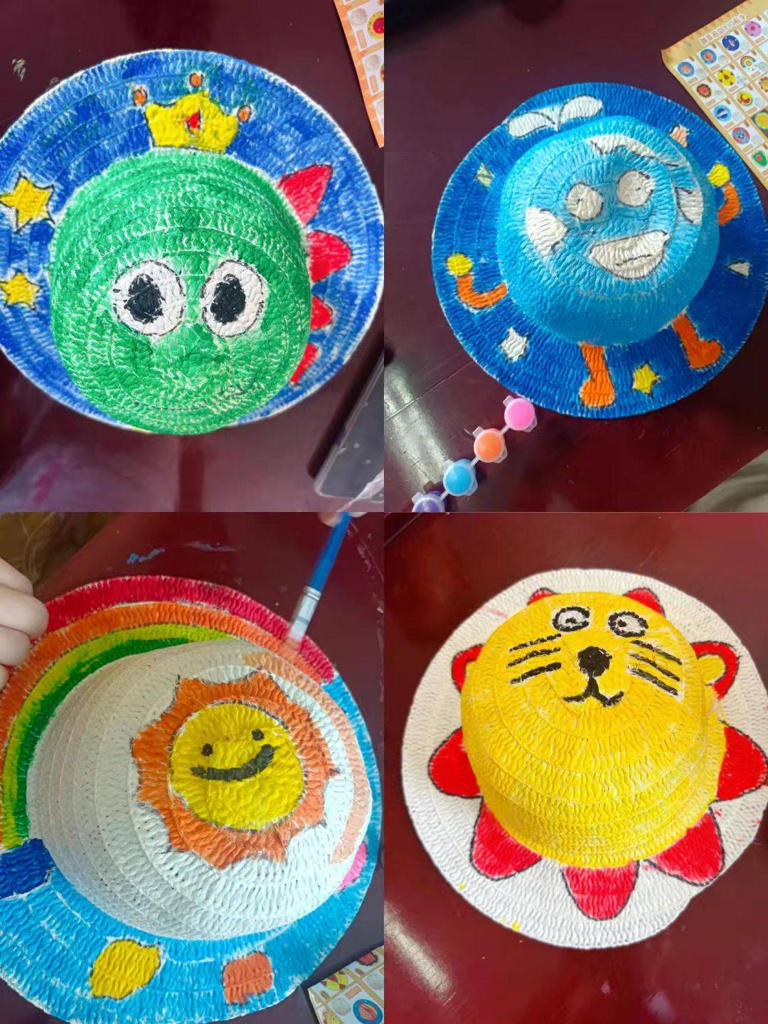 沂源农商银行石桥支行开展"草帽涂鸦 清凉一夏"活动