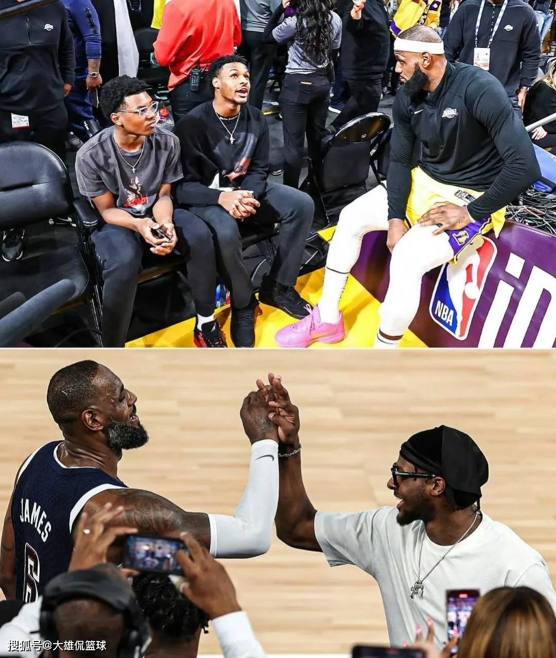 "不能在工作场所叫我爸爸",詹姆斯提议布朗尼用"山羊"代替