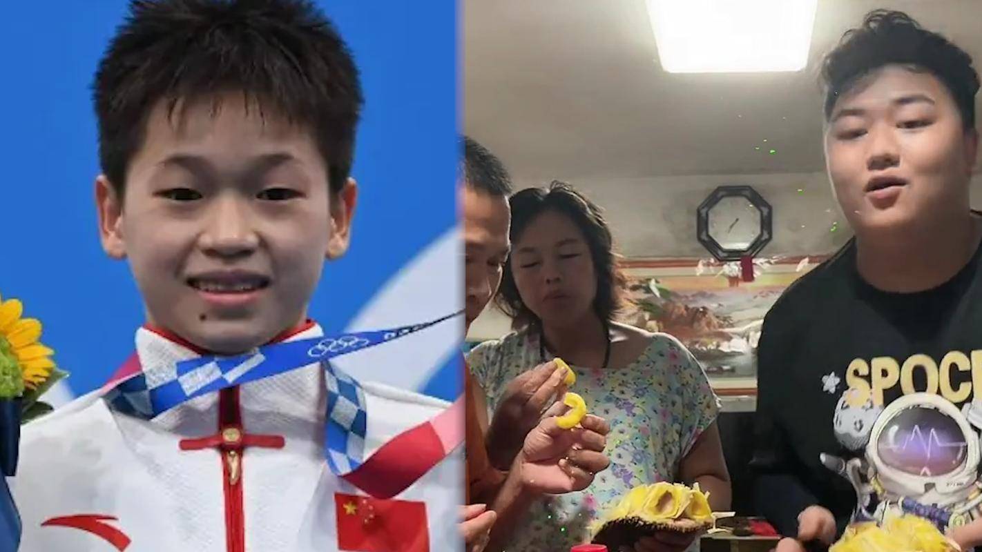 全红婵和爸爸见面了，全红婵和爸爸合照曝光！-全红婵爸爸妈妈是干什么的