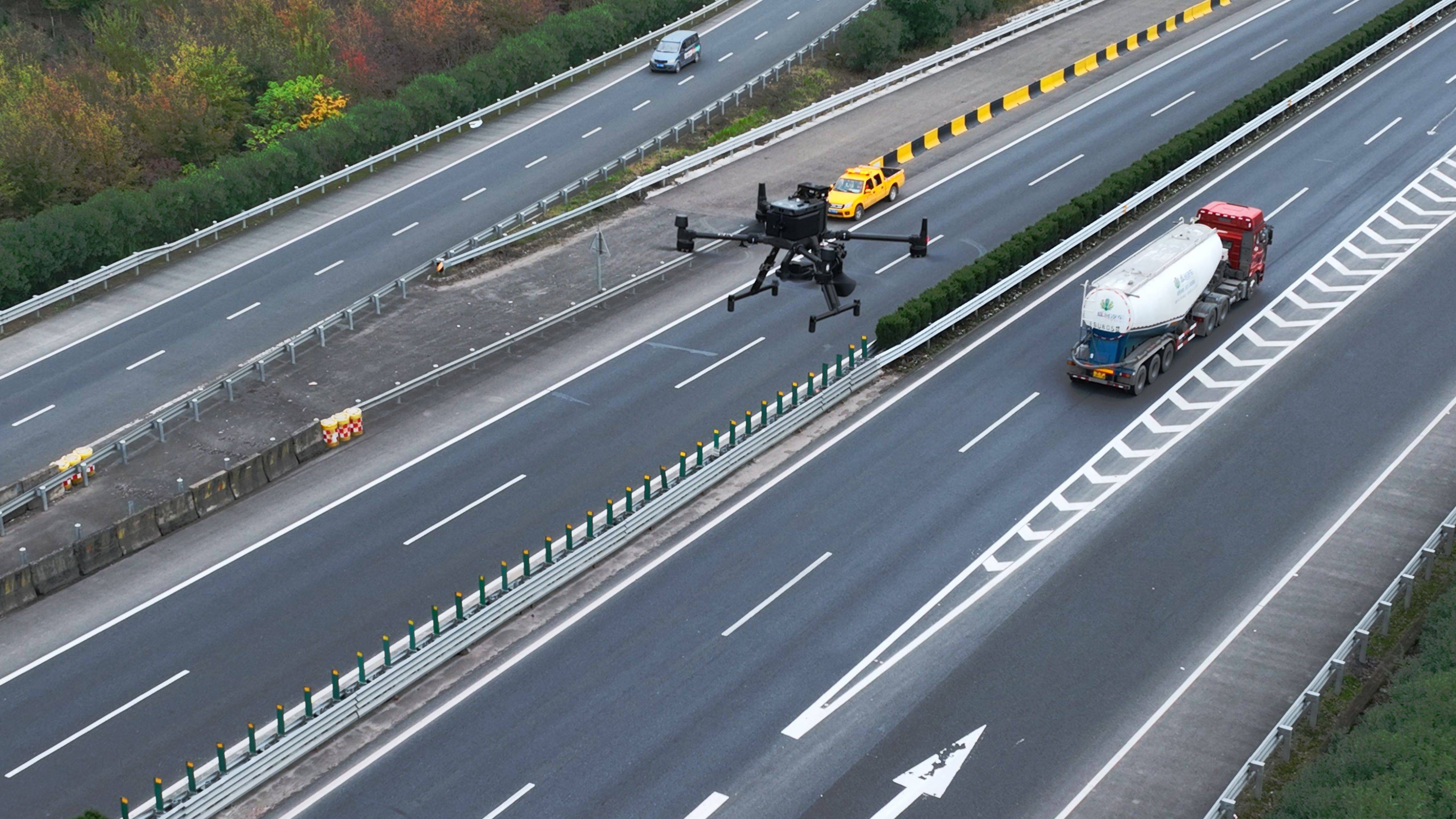 无人机公路巡检工作内容,智能监控高效识别