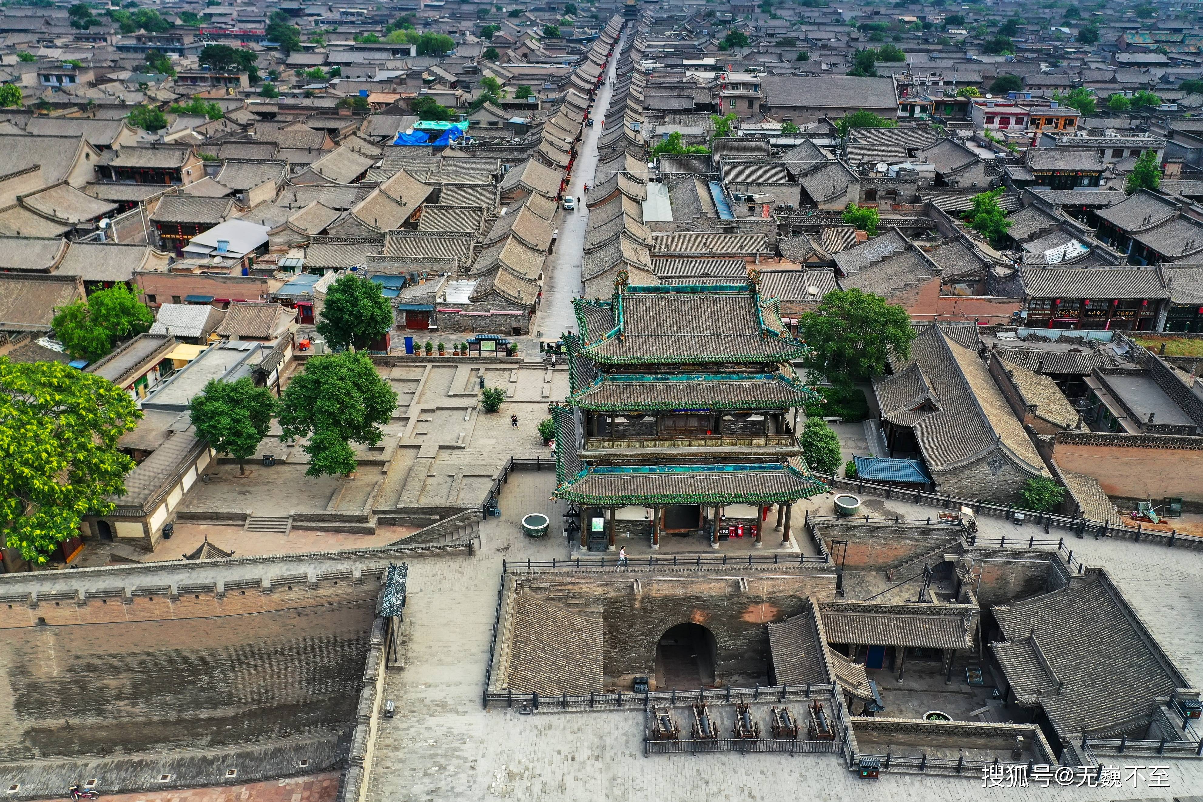 穿越古今:中国古建第一大省的宝藏小城——平遥古城_城门_古代_城楼