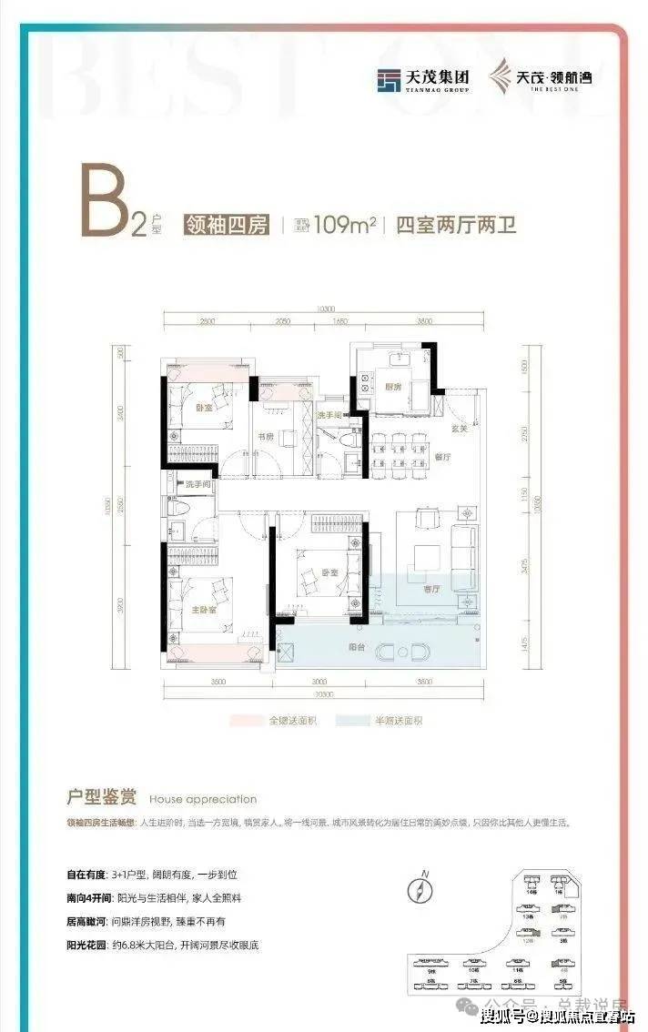 天茂新纪元户型图图片