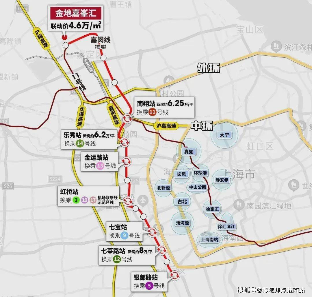 嘉松线线路图图片