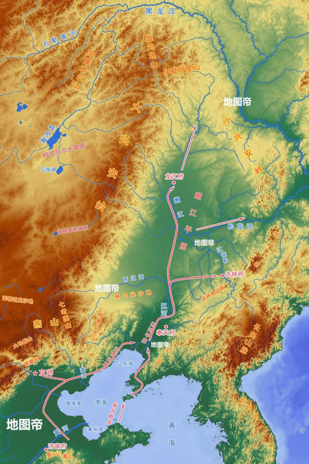 清川江地理位置图片