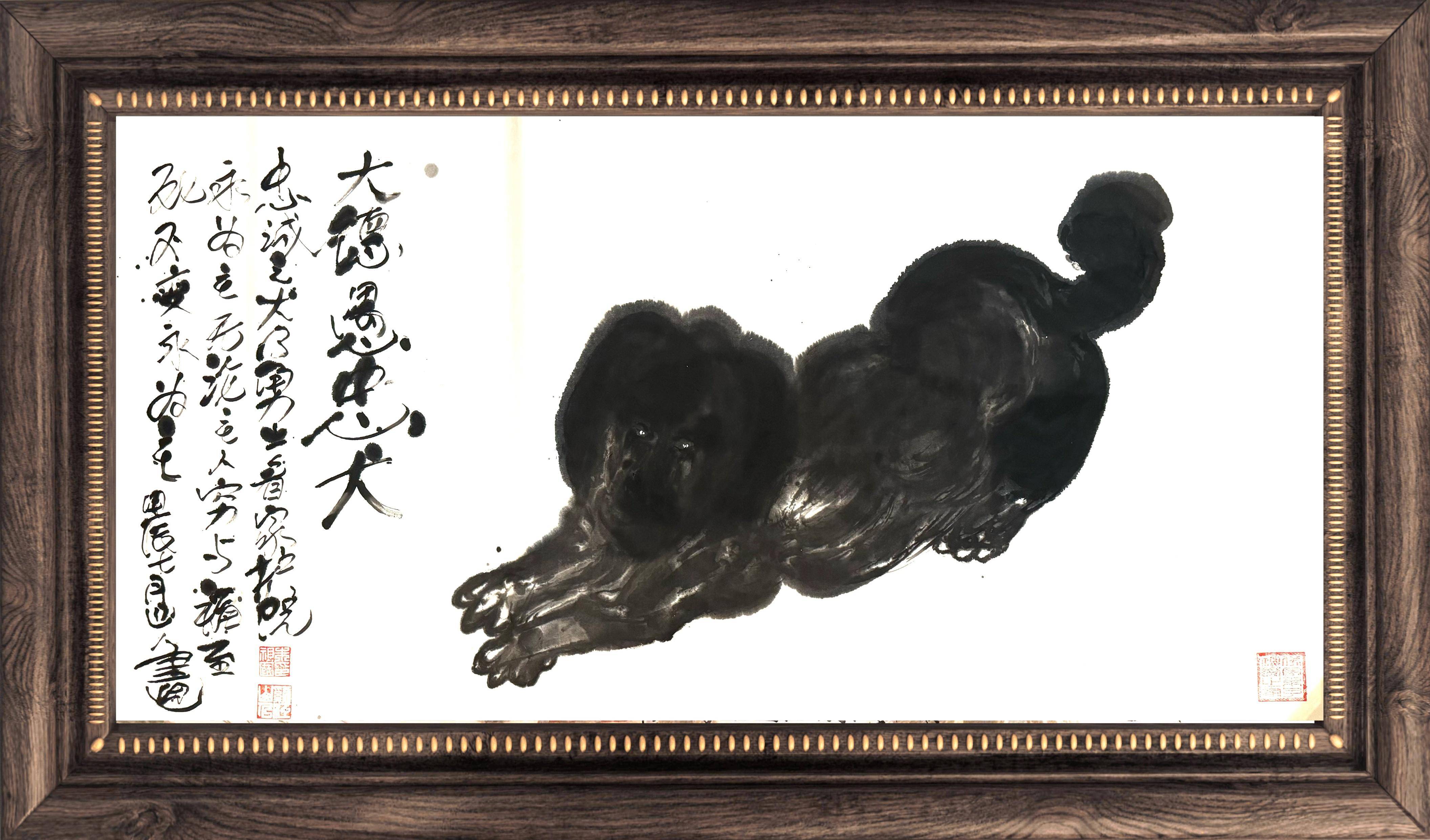 笔墨情趣:朱祖国中国写意花鸟画_国画_作品_先生