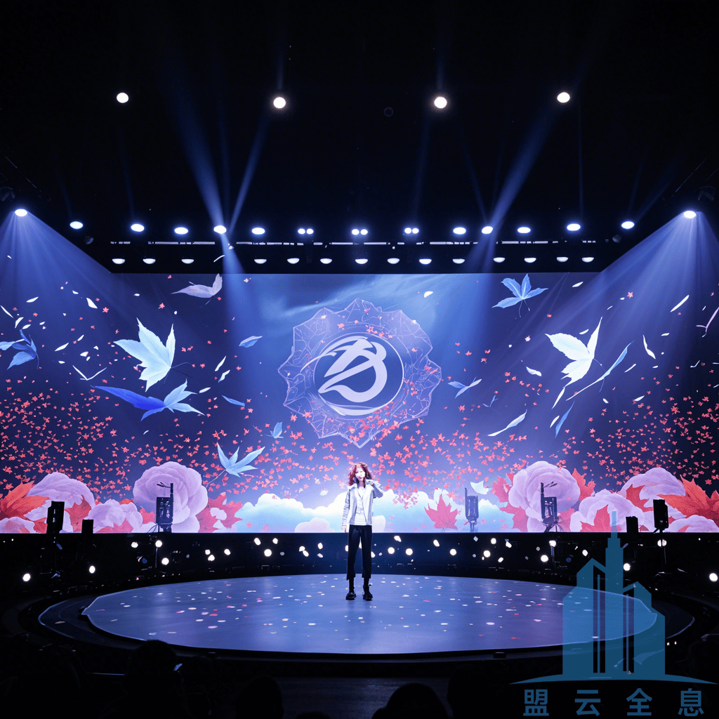 例如,虚拟歌手初音未来的演唱会,通过全息投影技术,虚拟角色生动地