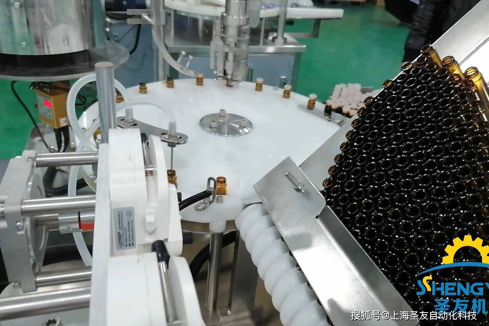 口服液灌装机 10ml口服醋灌装封口一体机