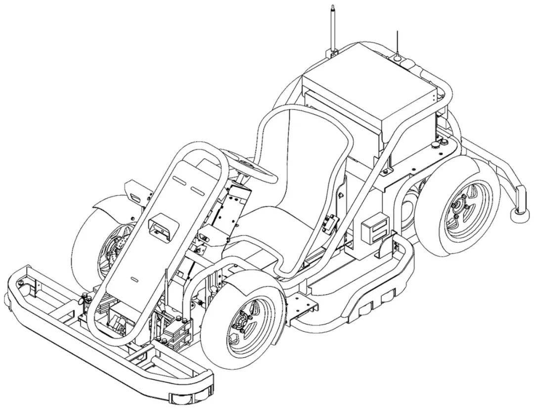 卡丁车零件分解图图片