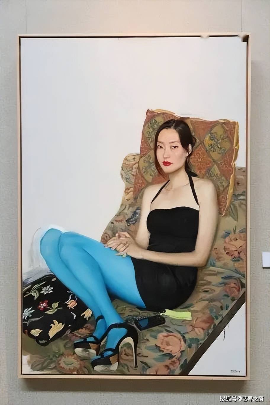 陈丹青油画作品欣赏