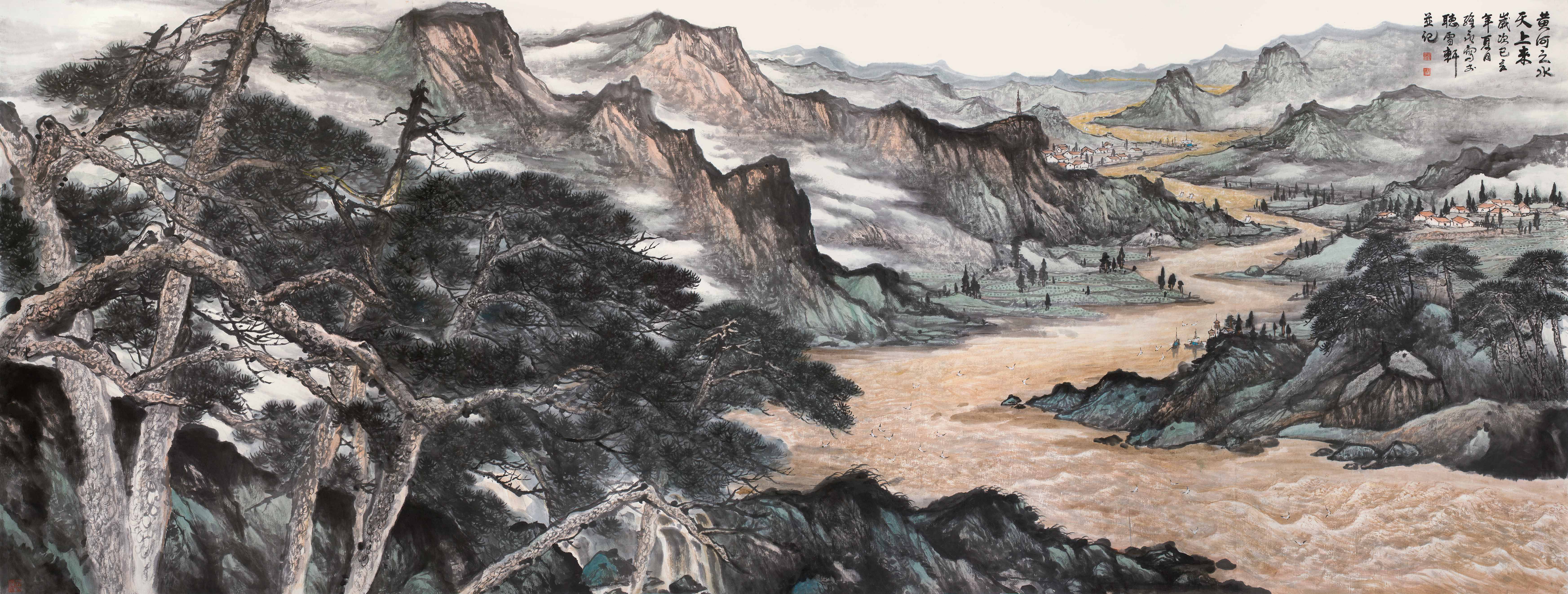 今日艺术鉴藏‖当代山水名家萧维永作品欣赏