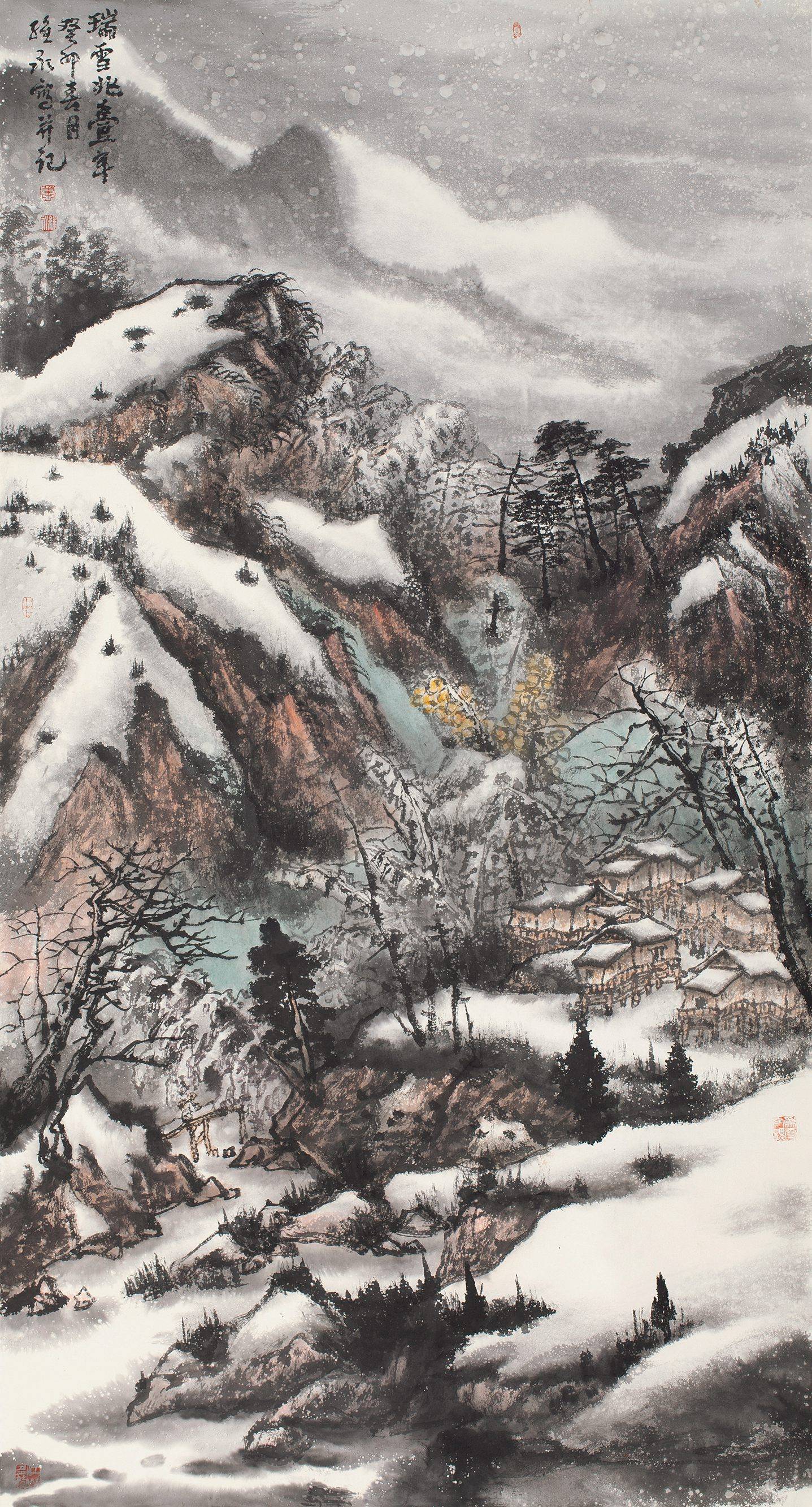 今日艺术鉴藏‖当代山水名家萧维永作品欣赏