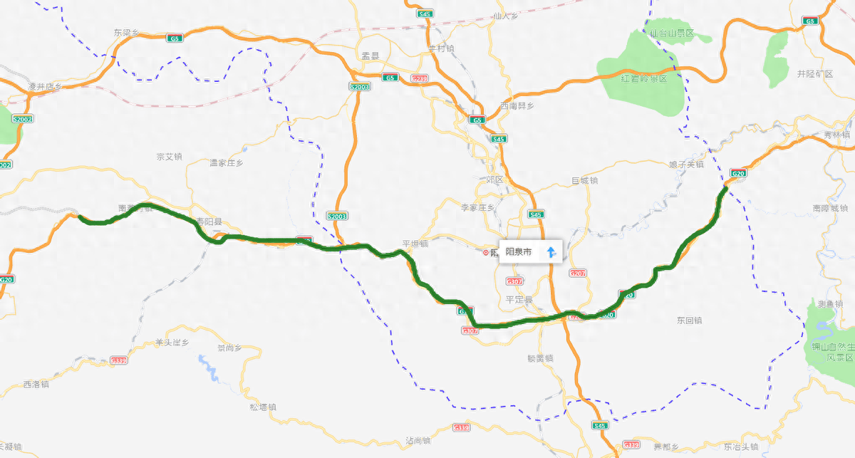 太旧高速扩建为何仅至寿阳县蔡庄枢纽