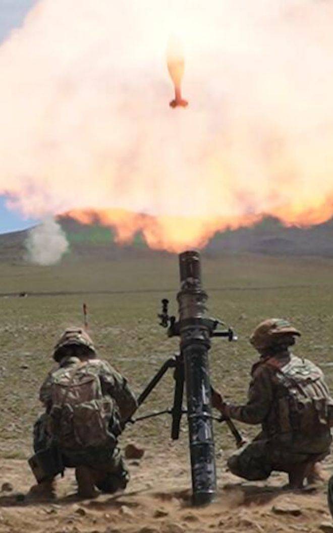 被淘汰40年后又重新装备120毫米迫击炮:解放军现役火炮pbp172型