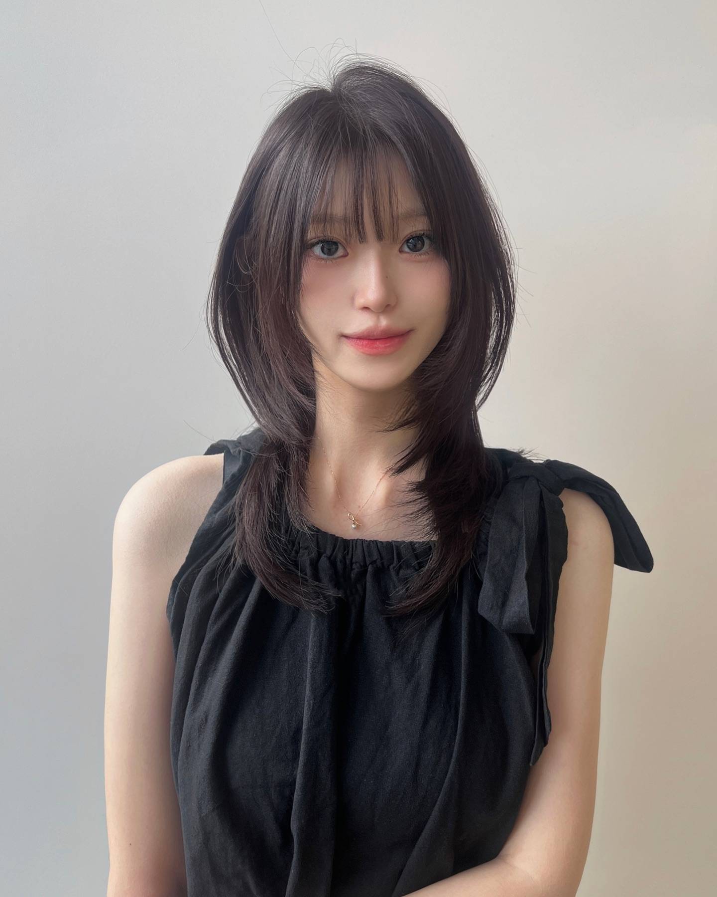 发型别乱剪边沿层次长发真不错好看显瘦颜值翻倍
