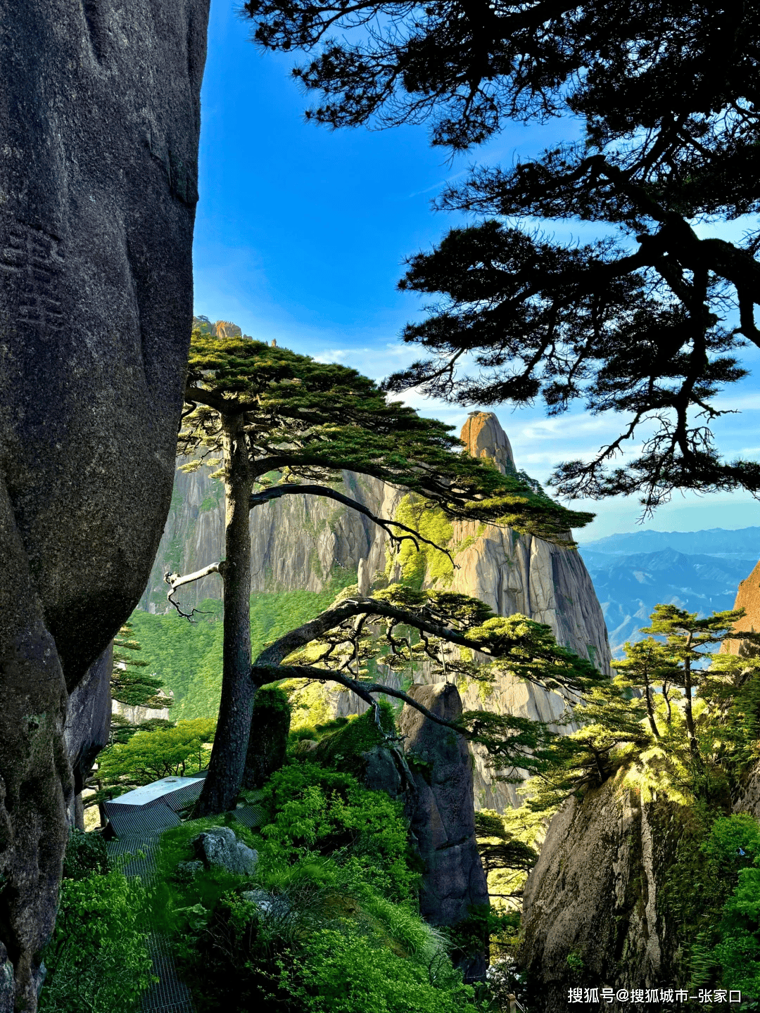 黄山四大景观图片