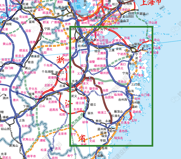 杭温间的铁路通道到底有多少,或许会超乎你的想像