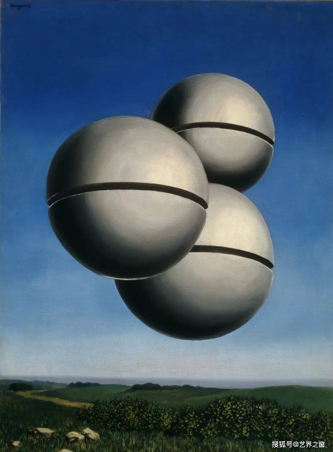 20世纪比利时最杰出的超现实主义画家雷尼·马格利特绘画作品
