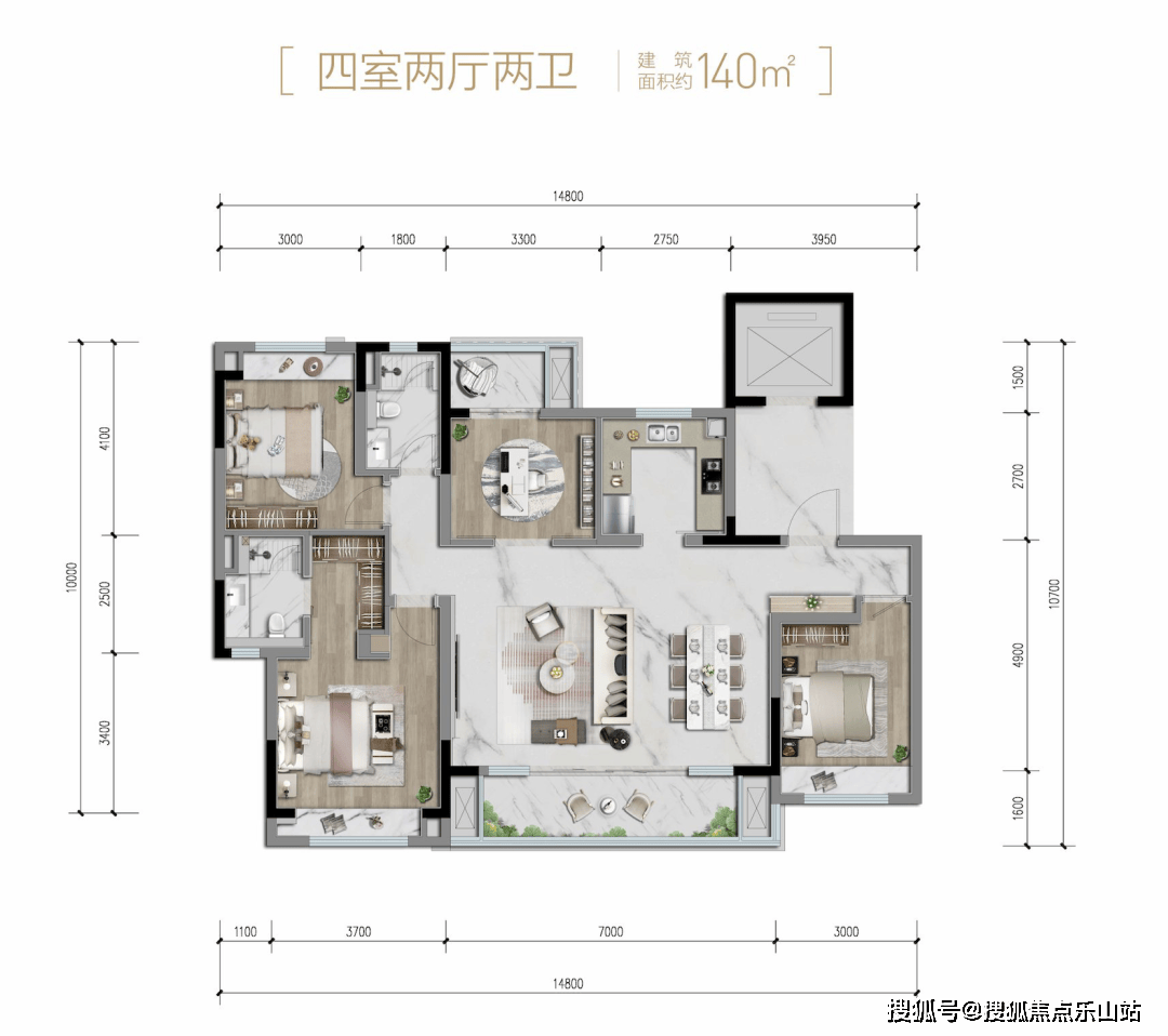 正荣润锦城户型图图片