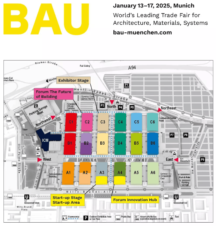 2025德国慕尼黑国际建筑建材系统及建筑贸易展览会 bau