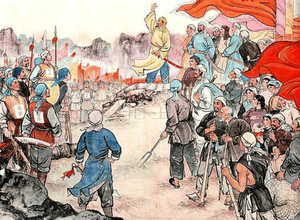 原创咸丰面对太平天国起义除了不停换将挖祖坟没有更好的办法