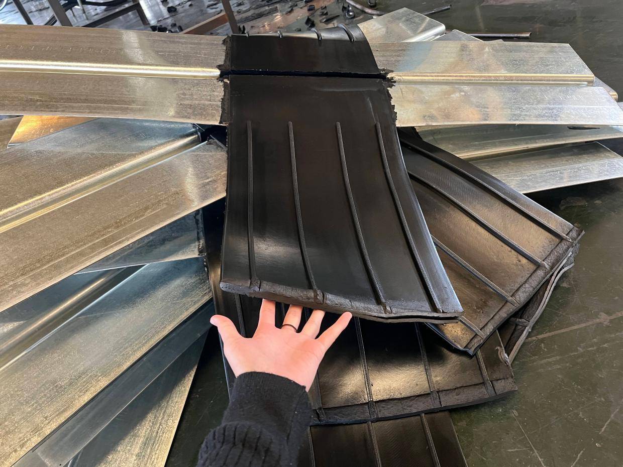 钢板止水带十字接头a宏基橡塑