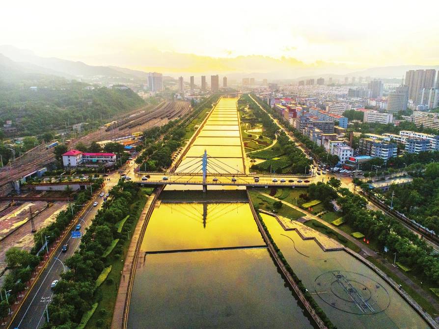 阳泉市生态新城图片