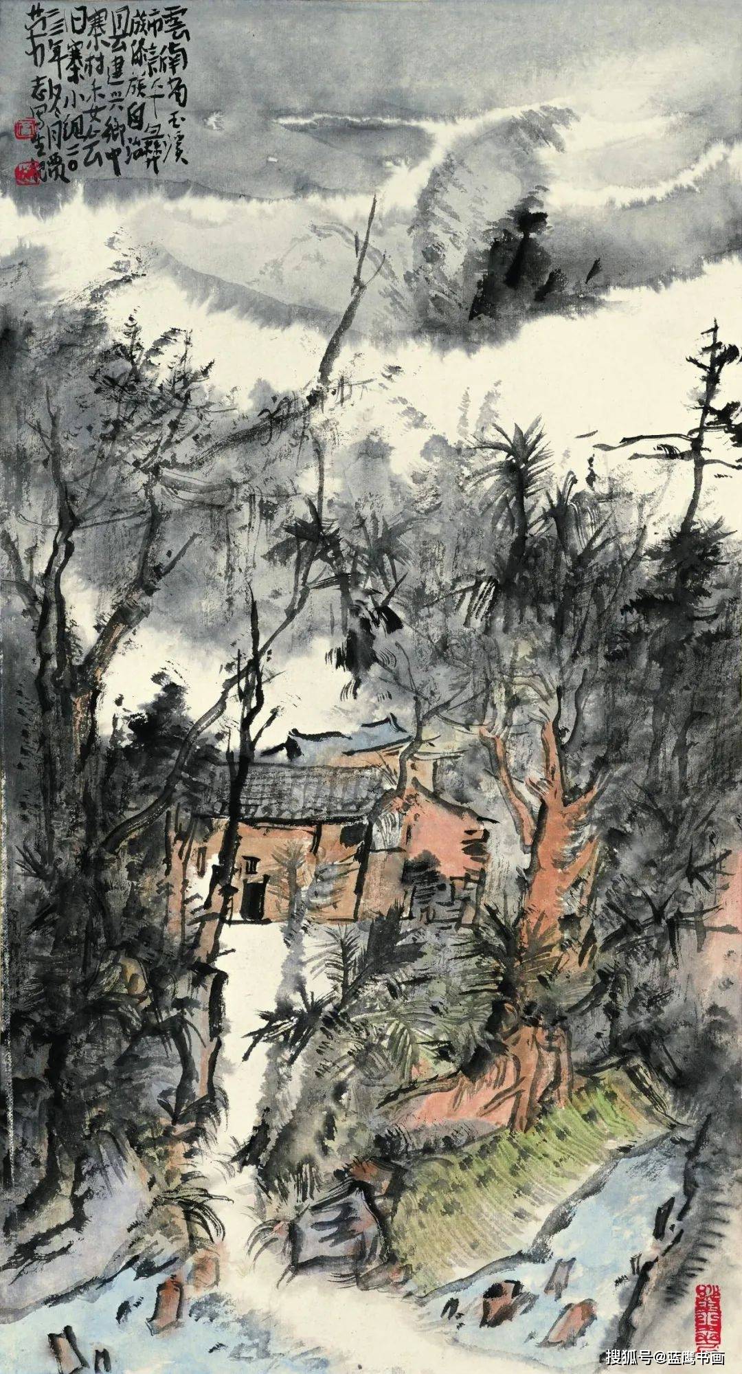 "墨香雅韵"作品展|著名画家贾荣志:笔墨精妙,韵味悠长_山水_艺术_先生