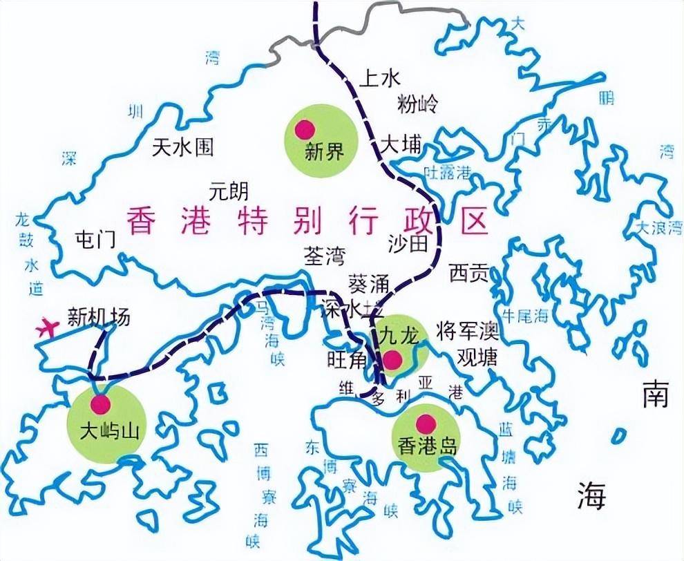 香港调景岭地图图片