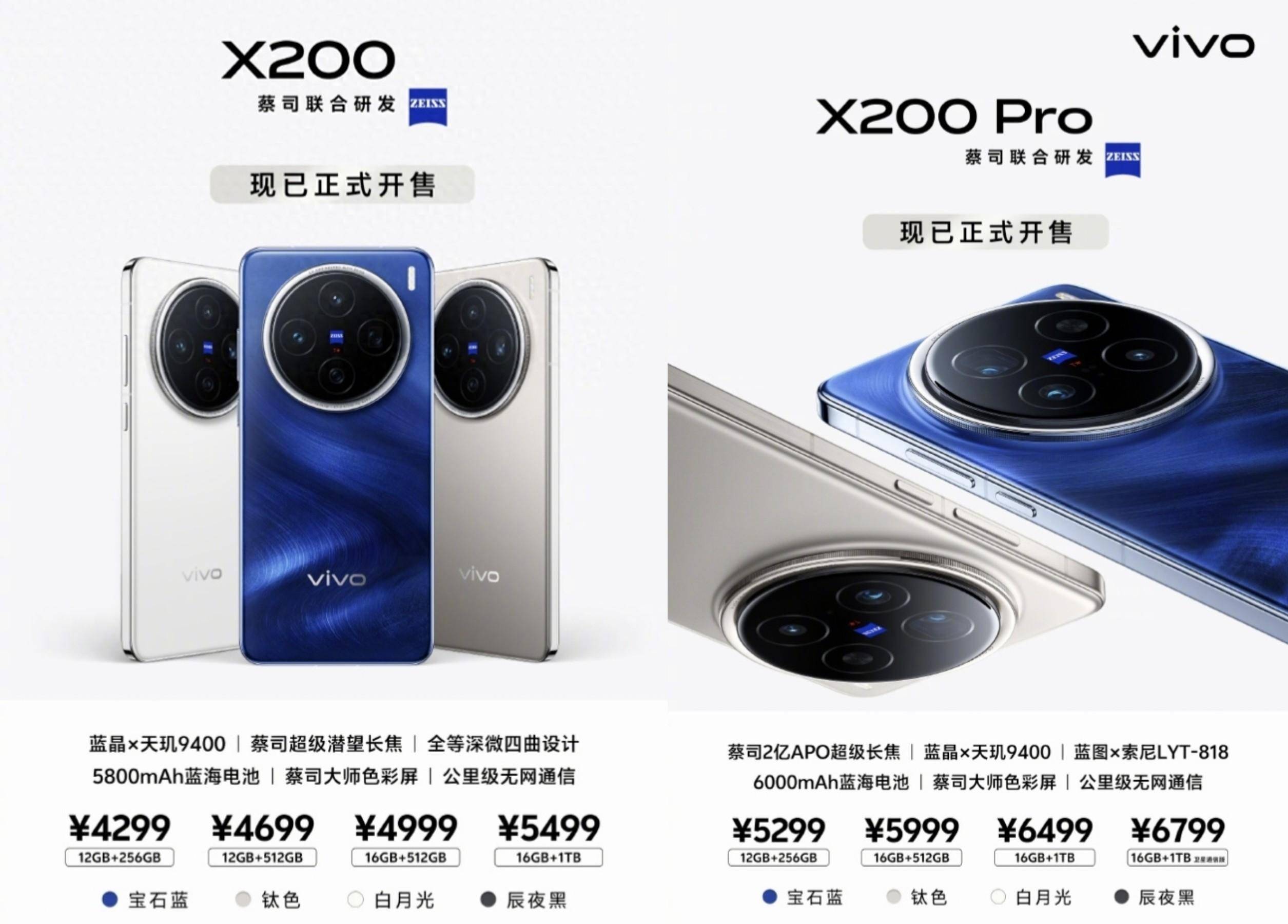 Vivo x200 pro 本体 12GB/256GB CN版 【公式通販】