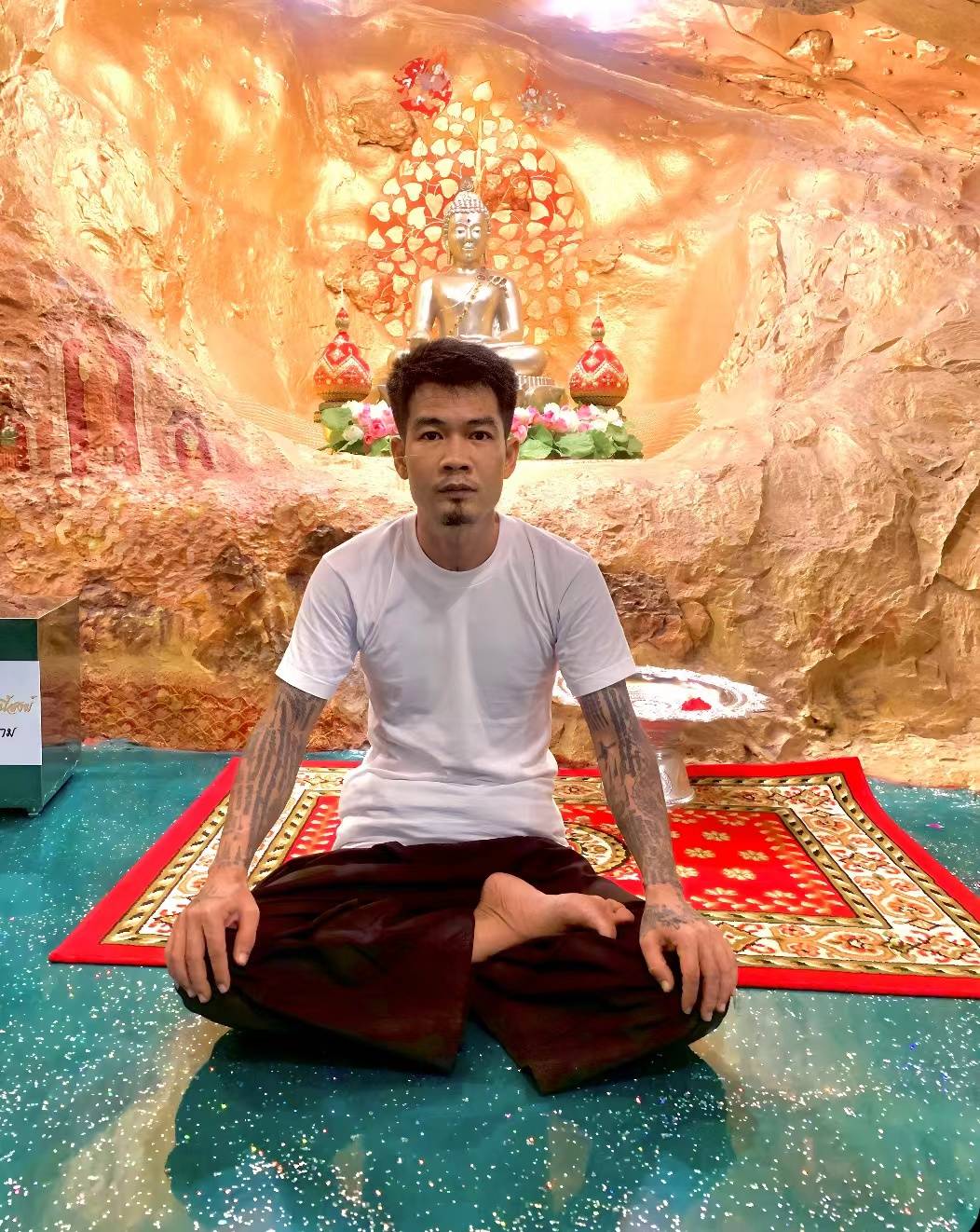 亚赞攀圣手阿赞攀泰国刺符泰国有名阿赞泰国纹身五条经文