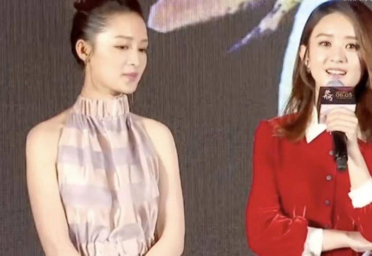 李沁发文贺赵丽颖获奖,两人后台拥抱太亲密,何炅送裁纸刀有新意