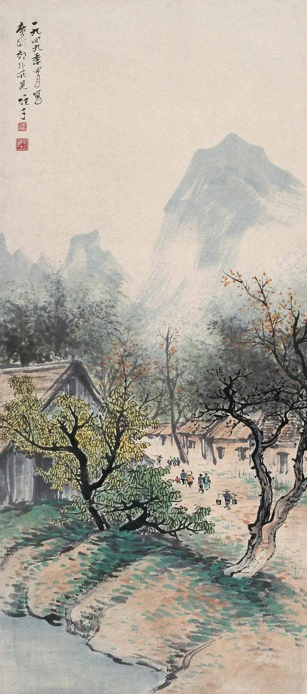这组田园山水画,才是最美的农家院,圆你田园梦!