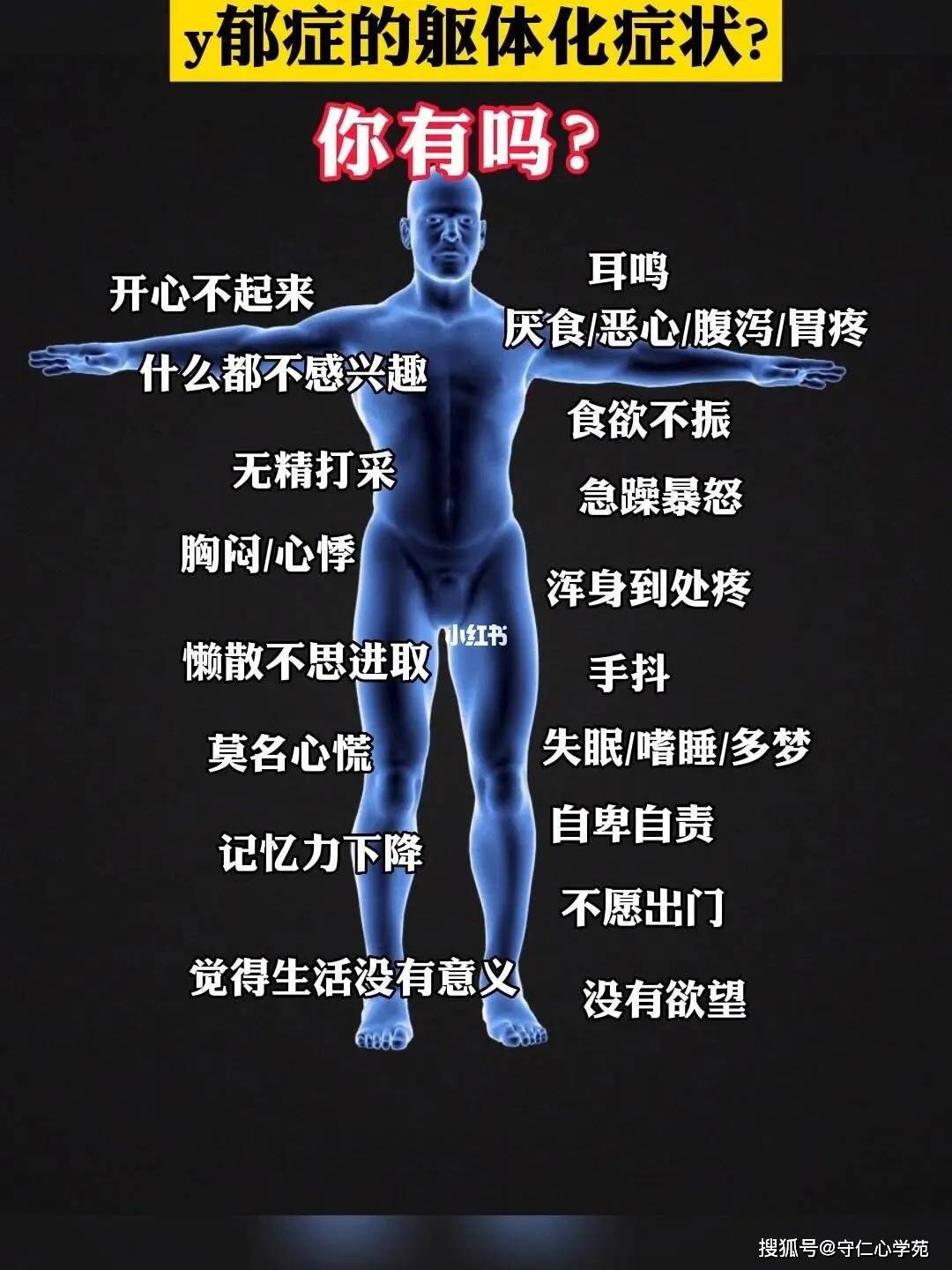 你真的了解你的身体语言吗？】躯体化---身体在表达内心的伤！_搜狐网