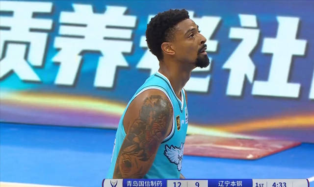 CBA:辽宁队遭连败,鄢手骐表现抢眼,刘雁宇遭遇大败_郭奇芳_得分_青岛队