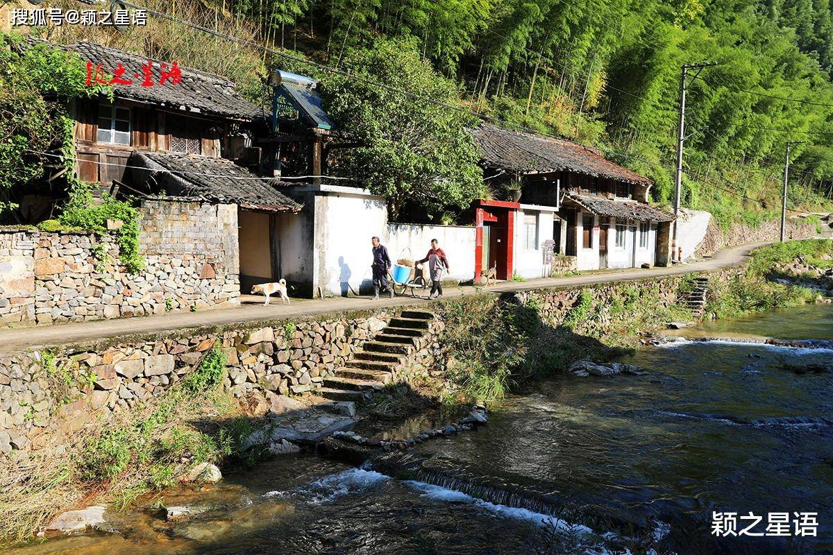 山里人家,小桥,流水,董家村