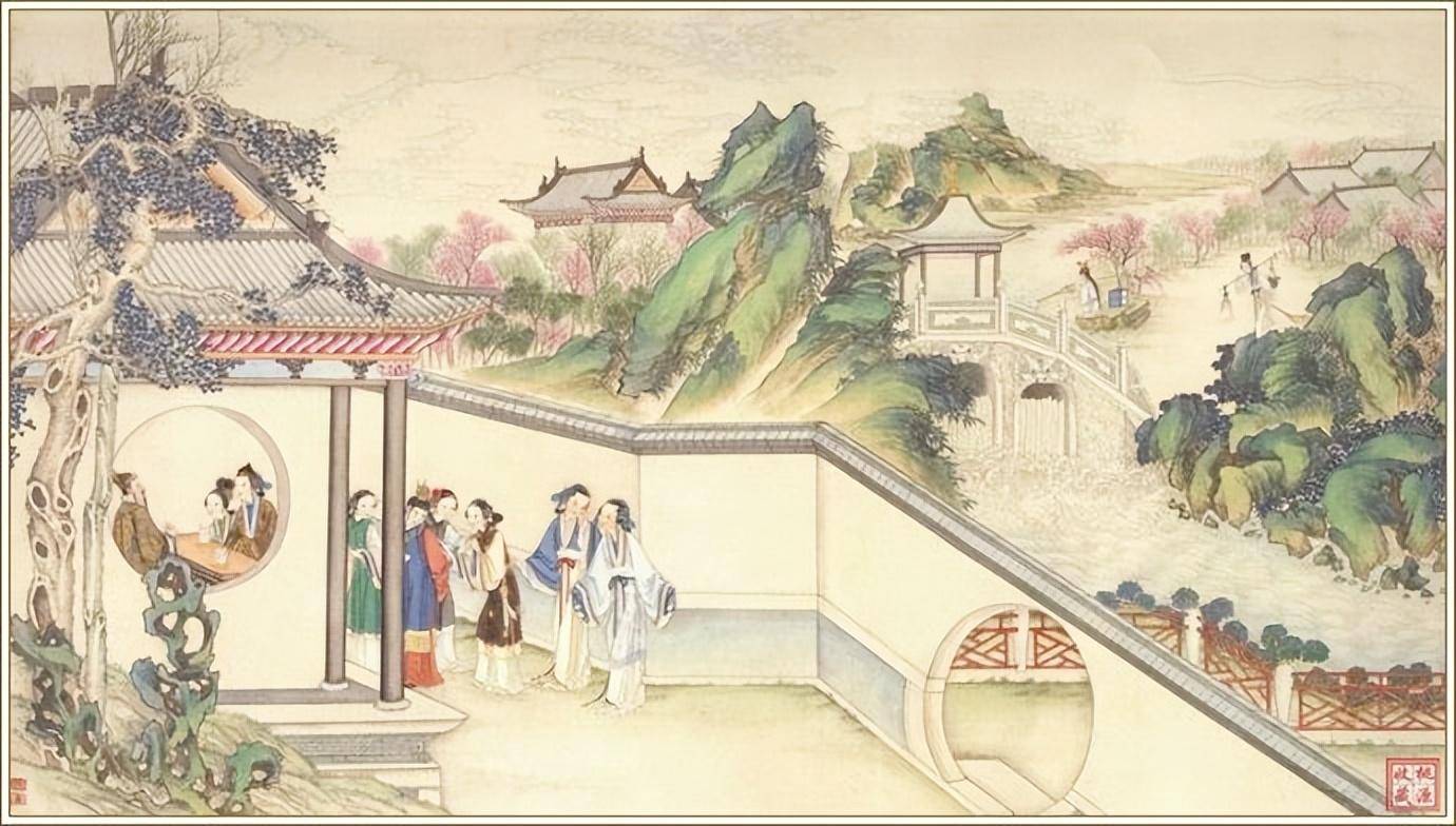 他费尽一生心血绘制《红楼梦》绘本,清代孙温工笔重彩画册欣赏