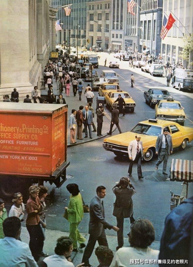 老照片 70年代的美国纽约 远没有光鲜亮丽的一面