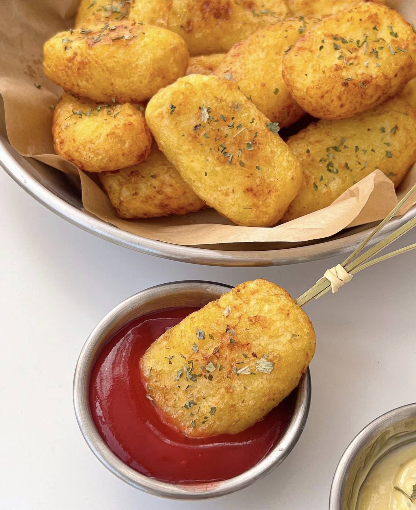 这个脆脆薯饼太绝了!学会了不用去m记咯